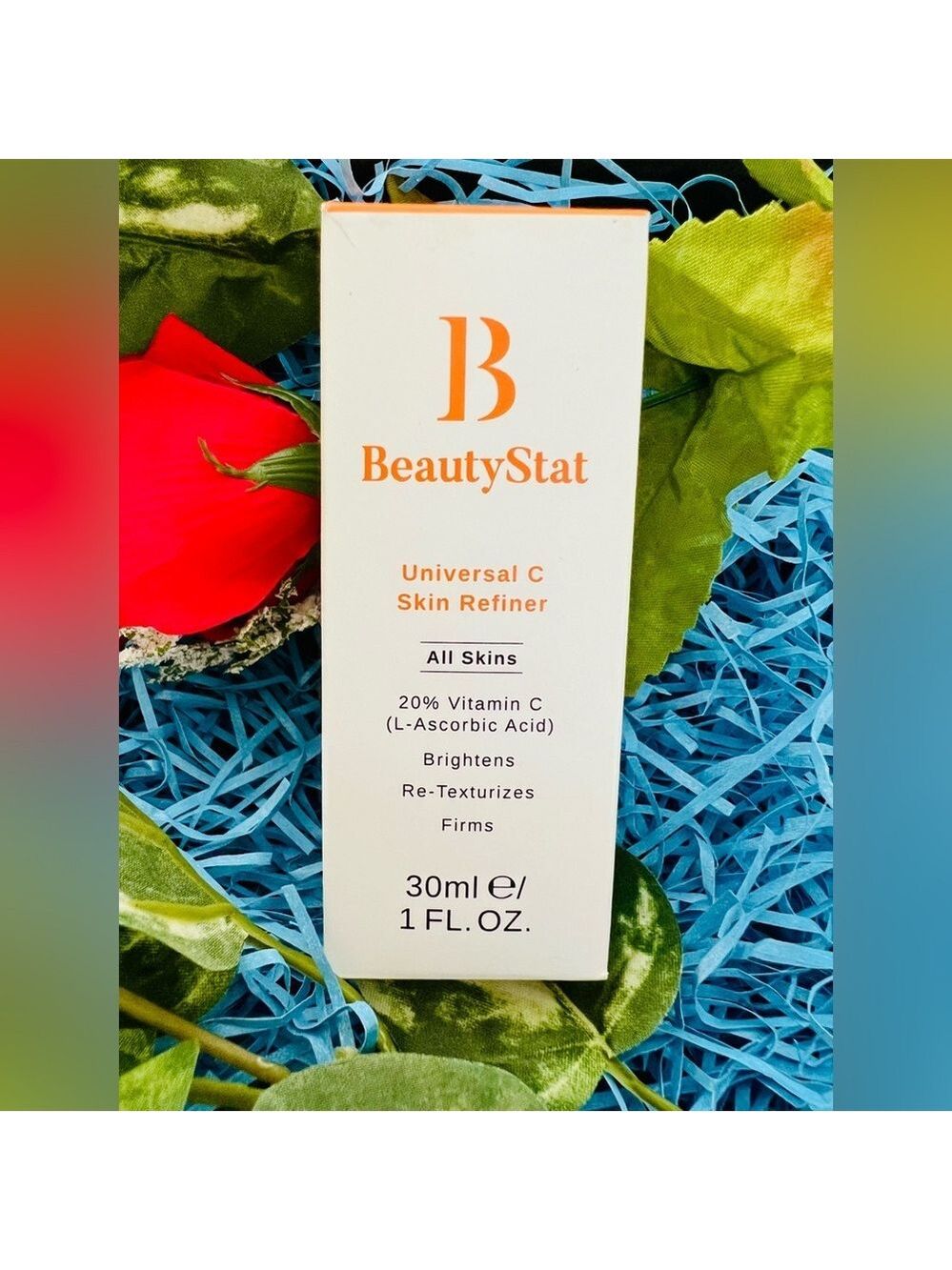 NIB BeautyStat Universal C Skin Refiner 20% Vitamin C Brightens ReTextures Firms